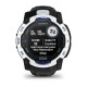 Garmin Instinct 2,79 cm (1.1'') MIP 50 mm Digital 176 x 176 Pixeles Pantalla táctil Negro, Blanco GPS (satélite)