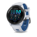 Garmin Forerunner 265 3,3 cm (1.3'') AMOLED 46 mm Digital 416 x 416 Pixeles Pantalla táctil Negro, Blanco Wifi GPS (satélite)