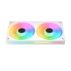 COUGAR - COUGAR CGR-PSDVPRGB-W-240 Procesador Sistema de refrigeración líquida todo en uno 12 cm Blanco - 3MPVP240.0002