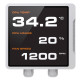 COUGAR - COUGAR CGR-PSDVPRGB-W-240 Procesador Sistema de refrigeración líquida todo en uno 12 cm Blanco - 3MPVP240.0002