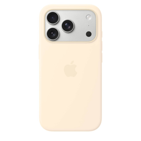 Apple Funda de silicona con MagSafe para el iPhone 17 Pro - Vainilla