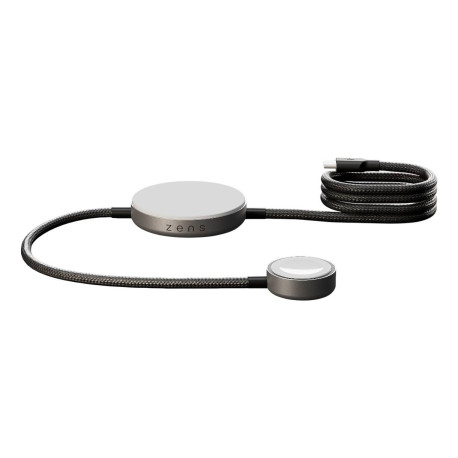 ZENS Pro 2 Smartphone, Auriculares, Reloj inteligente Gris, Blanco USB Cargador inalámbrico Carga rápida Interior