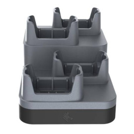 Zebra CRD-WS1X3-4SC-01 cargador de dispositivo móvil Negro, Gris Corriente alterna Interior