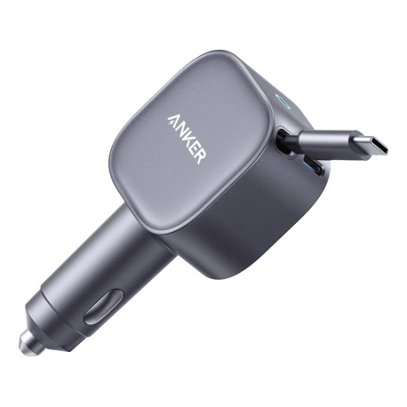 Anker A2738HA2 cargador de dispositivo móvil Universal Metálico Encendedor de cigarrillos Carga rápida Interior