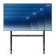 Neomounts FL50-575BL1 Carro para TV 65-110'' - instalación rápida - TÜV