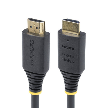StarTech.com Cable HDMI Certificado Premium de Alta Velocidad de 2,4m