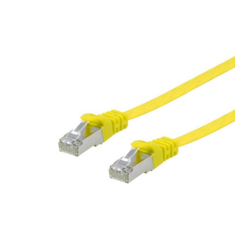 Equip 607660 cable de red Amarillo 1 m Cat6a U/FTP (STP)