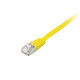 Equip 607660 cable de red Amarillo 1 m Cat6a U/FTP (STP)