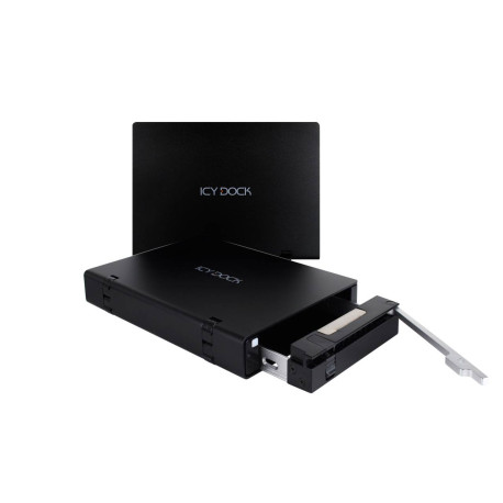 Icy Dock USB and eSATA Enclosure Negro 3.5''