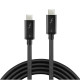 Lindy 41555 cable USB 0,5 m USB 3.2 Gen 1 (3.1 Gen 1) USB C Negro