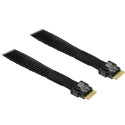 Inter-Tech SFF-8654 4i 0,7 m 24 Gbit/s Negro