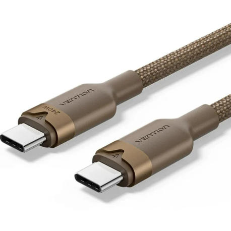 CABLE USB-C A USB-C 240W 2 M DORADO VENTION