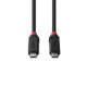 Lindy 37002 cable USB USB4 Gen 3x2 2 m USB C Negro