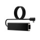 Compulocks HUB01 hub de interfaz USB 2.0 Type-C Negro