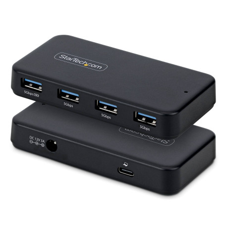 StarTech.com Hub Ladrón USB-A de 4 Puertos - 5Gbps - Autoalimentado - Cable Host 2