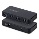 StarTech.com Hub Ladrón USB-A de 4 Puertos - 5Gbps - Autoalimentado - Cable Host 2