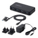 StarTech.com Hub Ladrón USB-A de 4 Puertos - 5Gbps - Autoalimentado - Cable Host 2