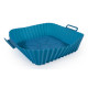 Muitomas AIRFRYSILSETBL accesorio para freidoras Bandeja para hornear Azul