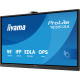 iiyama TE5513A-B2AG pantalla de señalización 138,7 cm (54.6'') Wifi 4K Ultra HD