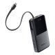 Baseus EnerFill FC51 Bipow2 Pro Polímero de litio 10000 mAh Negro
