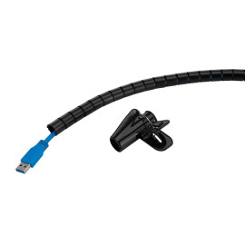 Neomounts ADS06-140BL Organizador para cables - para 1-3 cables - universal