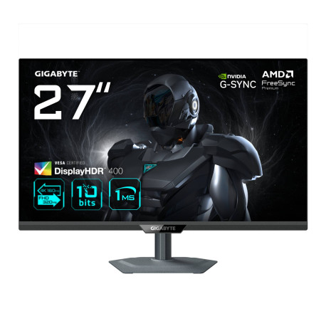 GIGABYTE G27U Monitor de juego 27” 4K UHD - Modo dual (4K 160Hz o FHD 320Hz)