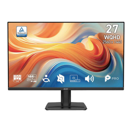 MSI Pro MP275Q E14 pantalla para PC 68,6 cm (27'') 2560 x 1440 Pixeles Wide Quad HD LED Negro