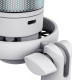 Trust GXT 238W Auron Gris, Blanco Micrófono para crear podcasts