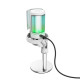 Trust GXT 238W Auron Gris, Blanco Micrófono para crear podcasts
