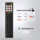 HISENSE - Hisense 75E8S Televisor 190,5 cm (75'') 4K Ultra HD Smart TV Wifi Gris 400 cd / m² - 75E8S