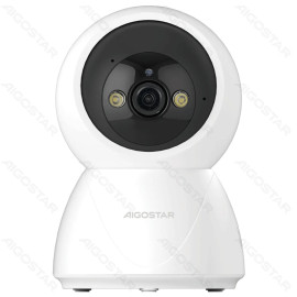 AIGOSTAR - CAMARA VIDEOVIGILANCIA 1080P WIFI PARA INTERIORES BLANCO AIGOSTAR - S201013OT