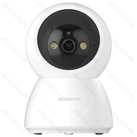 AIGOSTAR - CAMARA VIDEOVIGILANCIA 1080P WIFI PARA INTERIORES BLANCO AIGOSTAR - S201013OT