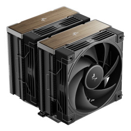DEEPCOOL - REFRIGERADOR CPU MULTIZOCALO DEEPCOOL AK620 G2 VENTILADOR DOBLE NEGRO-MADERA - R-AK620G2-BKNNMN-GJ