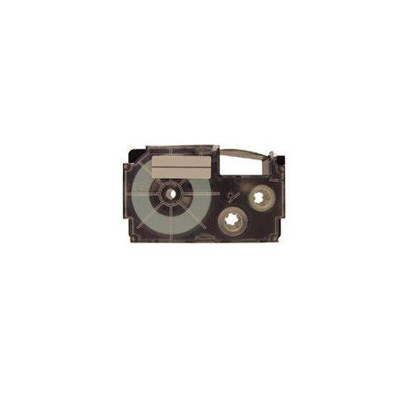 Casio XR-12 X 12 mm black on clear