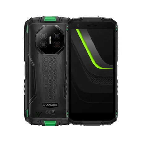 Doogee Fire 3 Ultra 14 cm (5.5'') SIM doble Android 15 USB Tipo C 6 GB 256 GB 8350 mAh Negro, Verde