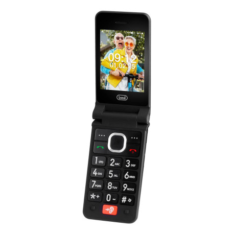 TREVI - Trevi FLEX PLUS 95 4G 7,11 cm (2.8'') 210 g Negro Teléfono para personas mayores - 0FLX95G400