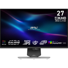 MSI MPG 274URDFW E16M pantalla para PC 68,6 cm (27'') 3840 x 2160 Pixeles 4K Ultra HD LED Negro, Blanco