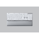 Razer Pro Type Ultra teclado Oficina USB + RF Wireless + Bluetooth QWERTY Inglés de EE. UU. Plata, Blanco