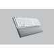 Razer Pro Type Ultra teclado Oficina USB + RF Wireless + Bluetooth QWERTY Inglés de EE. UU. Plata, Blanco