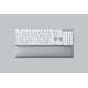 Razer Pro Type Ultra teclado Oficina USB + RF Wireless + Bluetooth QWERTY Inglés de EE. UU. Plata, Blanco