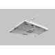 Razer Pro Type Ultra teclado Oficina USB + RF Wireless + Bluetooth QWERTY Inglés de EE. UU. Plata, Blanco