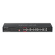 MERCUSYS - Mercusys MS128GP switch Gigabit Ethernet (10/100/1000) Energía sobre Ethernet (PoE) 1U Negro - ms128gp