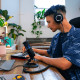 AUDIO-TECHNICA - Audio-Technica AT2020USB-X micrófono Negro Micrófono para PC - AT2020USBX