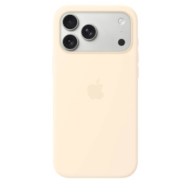 APPLE - Apple Funda de silicona con MagSafe para el iPhone 17 Pro Max - Vainilla - mhw54zm/a