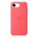 APPLE - Apple Funda de silicona con MagSafe para el iPhone 17e - Guayaba intenso - mhwh4zm/a