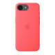 APPLE - Apple Funda de silicona con MagSafe para el iPhone 17e - Guayaba intenso - mhwh4zm/a