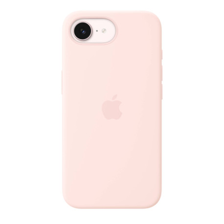APPLE - Apple Funda de silicona con MagSafe para el iPhone 17e – Rosa palo - mhwj4zm/a