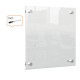 Nobo 1915619 pizarrón blanco 300 x 300 mm Acrílico