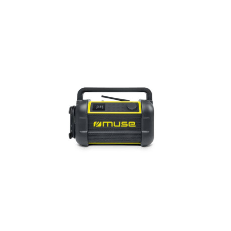 MUSE - Muse M-928 BTY radio Portátil Digital Negro, Amarillo - m-928 bty
