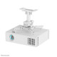 Neomounts CL25-530WH1 Soporte de techo para proyector - alt. 25,5 cm - fácil montaje - movimiento completo